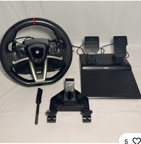 RWO Xbox steering wheel and pedals