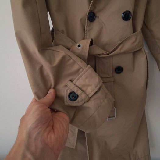 Zara Trench Coat, Classic Burberry Style Capsule Wardrobe Essential