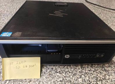 HP Prodesk I7-2600 20GB ram