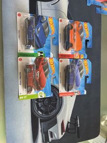 Hot wheels Tesla 4 cars