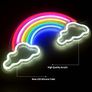 Rainbow LED Neon Light Sign USB Powered 40 x 20cm with Switch Acrylic Neon Wall Light Signs for Bedroom,Living Room,Teen Boys & Grils Game Room Decor (FREE POSTAGE) Image 6