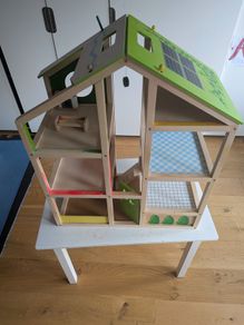 Much loved Hape Wooden Dolls House