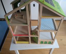 Much loved Hape Wooden Dolls House