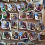 Handmade miniature sewing / craft baskets for dollhouses or collector Image 6