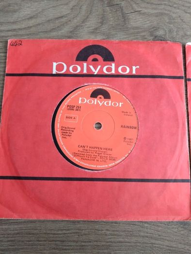 Rainbow 2 x 7" singles