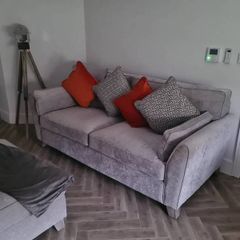 3+1 sofa with footstool