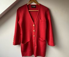 Carine Paris Pure Wool Cardigan