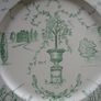 2 X Wedgwood Hand Painted Wooden Chargers - 13" Dia. - Factory Prototypes Image 10
