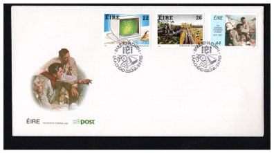 1985 Ireland Ireland Series Industrial Innovation and Institution of Engineers in Ireland Commemorative Stamps An Post First Day Cover (FDC)