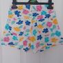 Girls Benetton Floral Shorts Age 8-9 Image 2