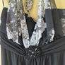 Black and white dress Image 4