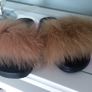 Fluffy fur slippers sizes 37-41 sizes 4-8 Image 3