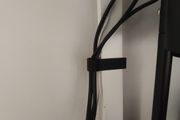 Cable clip organiser for ikea desk