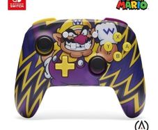 Wario Power a wireless controller for Nintendo switch