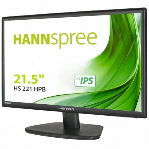 Hanns.g Hdmi Monitor Hs221hpb 22" Full Hd 1920x1080 Led Backlit Screen Vga Dvi