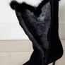 LIKE NEW Size 37 Stunning Italian Leather Boots Party Image 5
