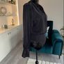 Ladies Black Long-Sleeved Body Suit from Shein. Size Large UK 12-14 / EU 40-42 Image 7