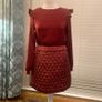 Label Lab burgundy blouse. Size 8 Image 2