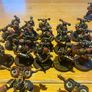 Warhammer 40000 Chaos Army Red Corsairs Commission painted. Image 6