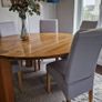 Solid Oak Dining Table Image 6