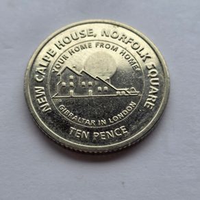 Gibraltar 10 pence 2018 -  Calpe House