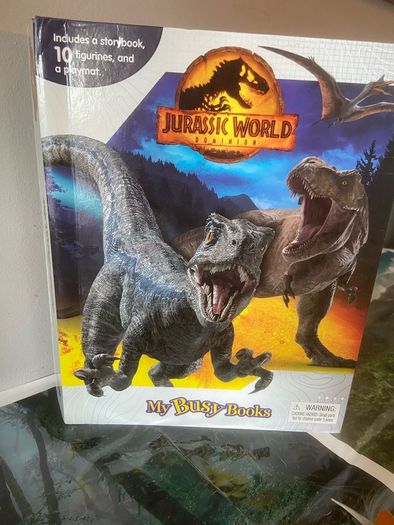My Busy Books Jurassic World activity set