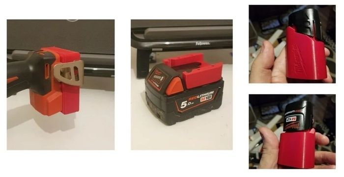 Milwaukee Tool & Battery Holders