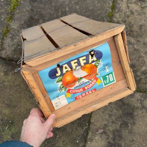 Vintage Wooden "Jaffa Orange" Crate