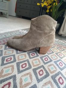 Isabel Marant Etoile Suede Boots Size Uk 6