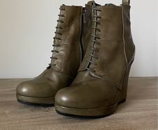 G-Star Green Ankle Boots