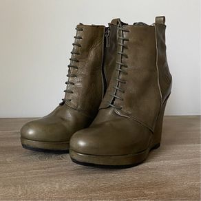 G-Star Green Ankle Boots