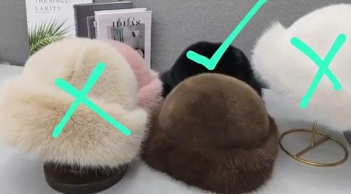 Fluffy Women Hat (Brown)