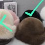 Fluffy Women Hat (Brown) Image 2