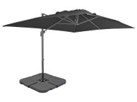 main image for ad Outdoor Umbrella with Portable Base Anthracite