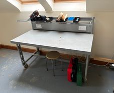 Steel Workshop Benches (5x)