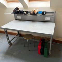 Steel Workshop Benches (5x)