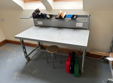 Steel Workshop Benches (5x)