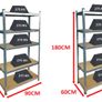 Heavy Duty Shelving Racking Office File Storage Organisation Image 5