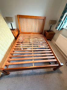 Bed Frame and Lockers