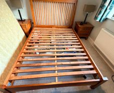 Bed Frame and Lockers