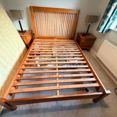 Bed Frame and Lockers