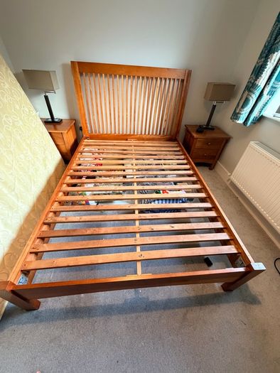Bed Frame and Lockers