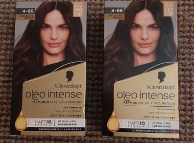 Brand New Unopened Hair dye, Schwarzkopf Oleo Intense, Chocolate Brown