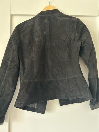 Leather suede biker jacket -  Esmara by Heidi Klum