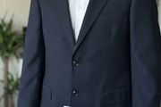 Douglas Vincento Men's Wool Stretch Blazer