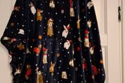 M&amp;S Christmas Animal Poncho