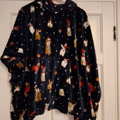M&S Christmas Animal Poncho