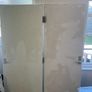 Two Internal Fire Doors, Solid Core with Handles & Hinges Image 3