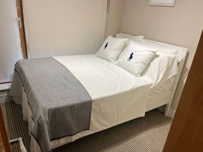 IKEA wooden bed
