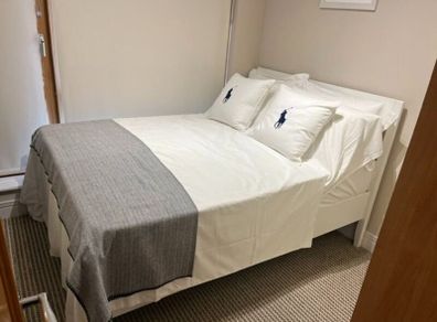 IKEA wooden bed